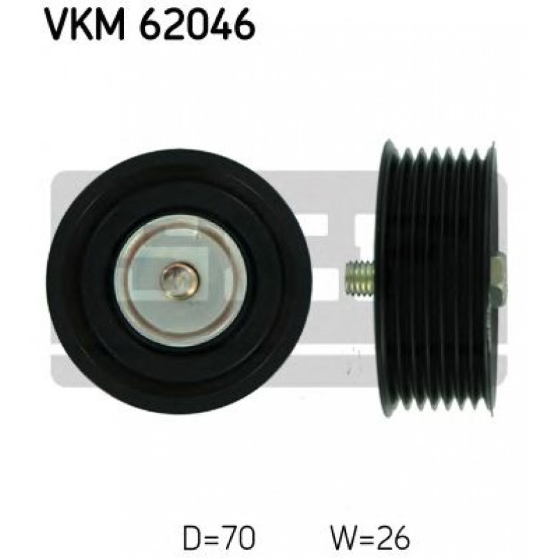 VKM 62046 SKF Ролик модуля натягувача ременя